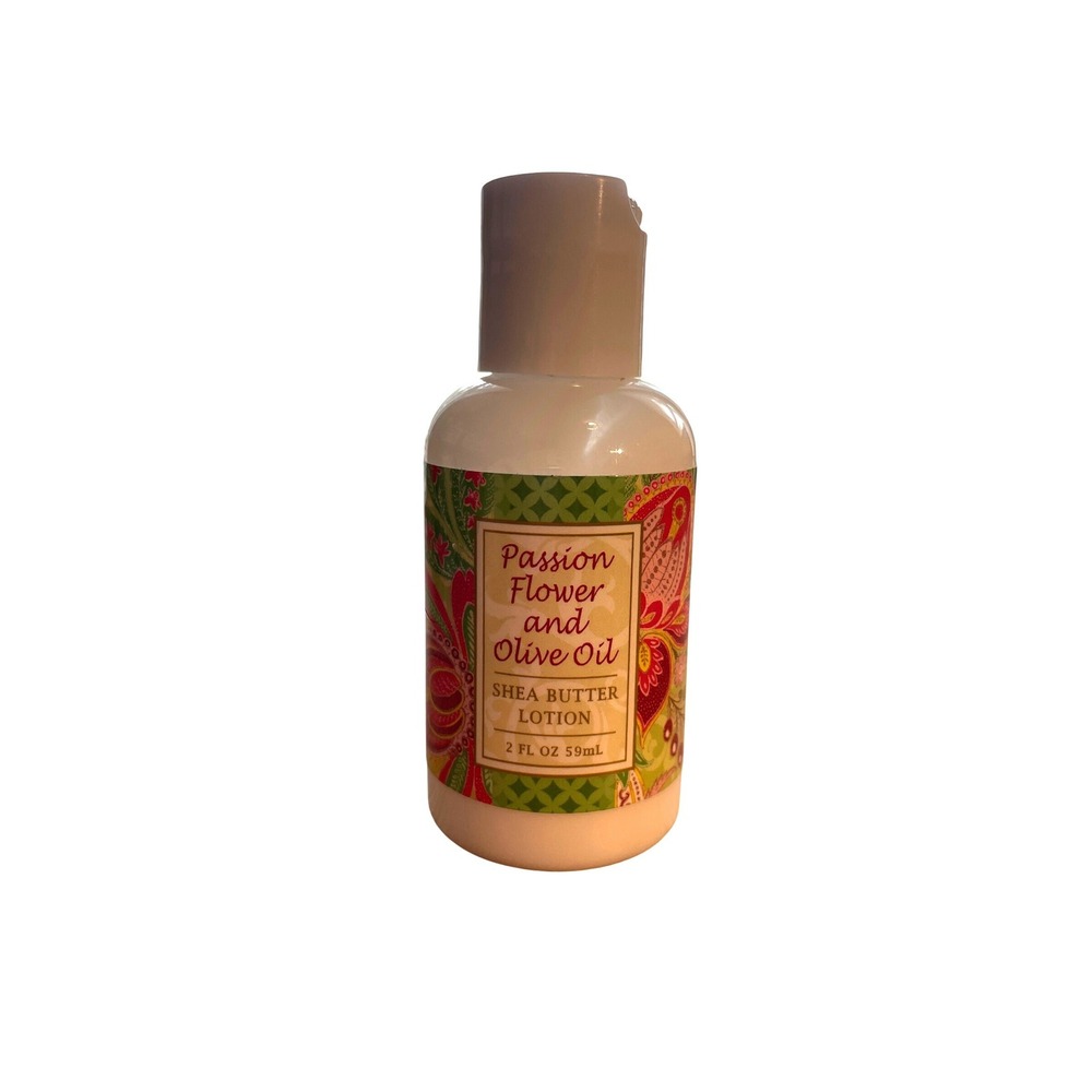 Greenwich Bay Trading Co Passion Flower and Olive Oil Shea Butter Lotion 2oz
